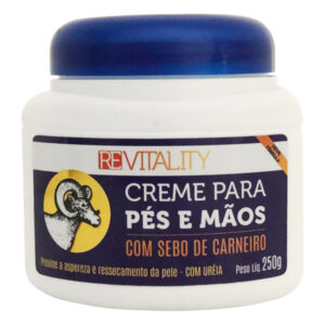 CREME REVITALITY PÉS E MÃOS TRADICIONAL (COM SEBA CARNEIRO) 250G