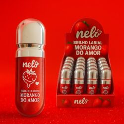 Gloss Labial Morango do Amor da Nelô - Morango 8,5ML